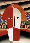 Peasant-s head Kasimir Malevich